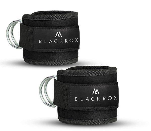 BLACKROX Fußschlaufen ONEKAMA Kabelzug Krafttraining Gewichtsmanschetten