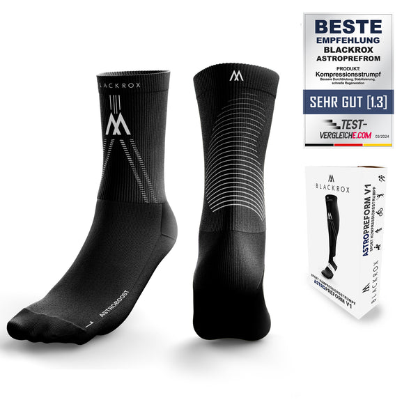 BLACKROX Kompressionsstrümpfe Astroboost Runstorm