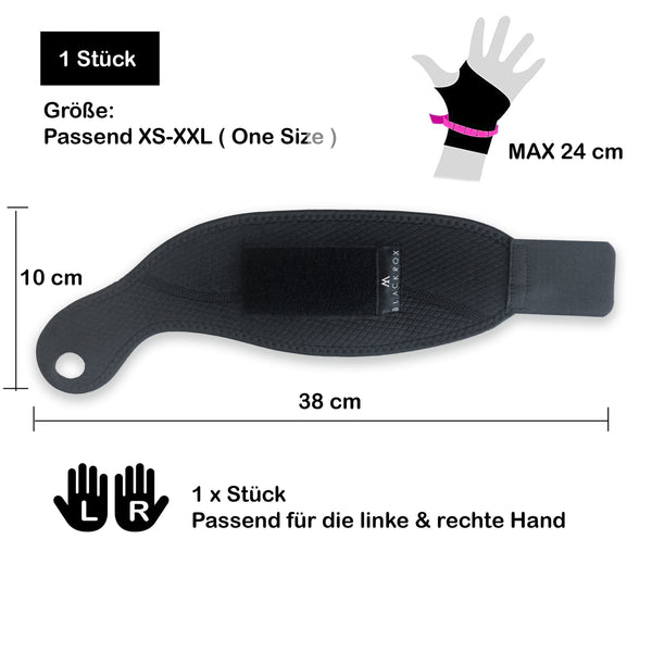 BLACKROX Handgelenkbandage SANTA MARIA verstellbar Kraftsport