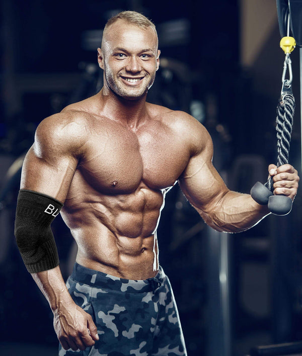 BLACKROX Ellenbogenbandage LUMIOROX