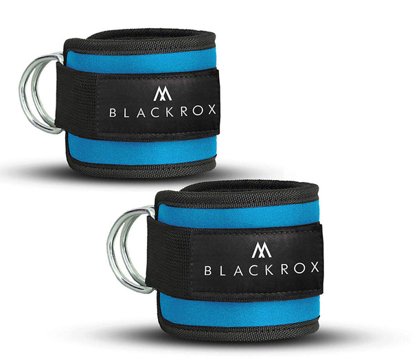 BLACKROX Fußschlaufen ONEKAMA Kabelzug Krafttraining Gewichtsmanschetten