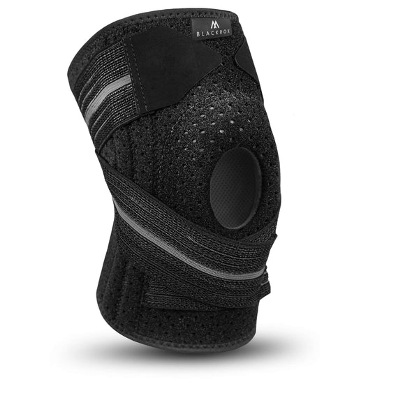 BLACKROX Kniebandage Silikonring GENUSHOCK Sport