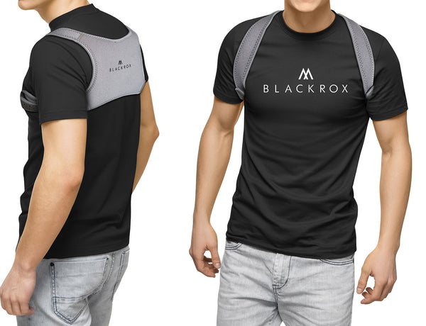 BLACKROX Rücken-Geradehalter POSTUROX V1 (Grau)