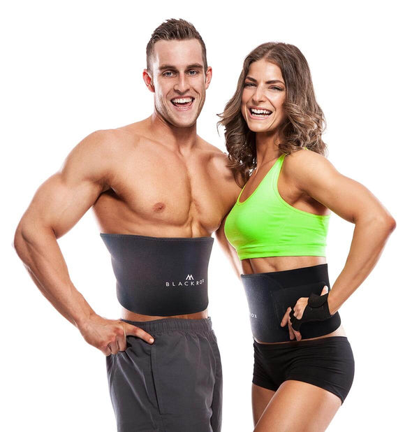 BLACKROX Waist Trimmer Fitnessgürtel Schwitzgürtel