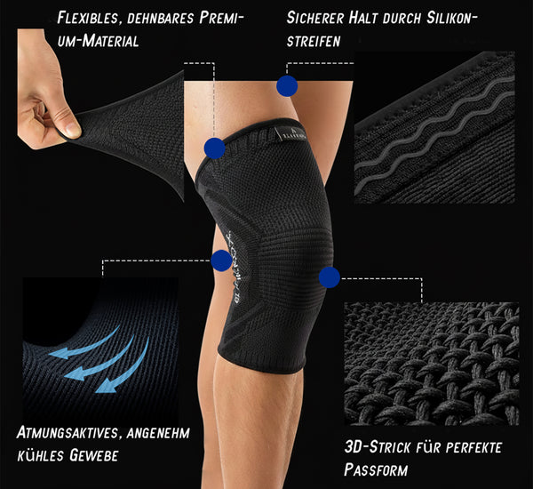 BLACKROX Kniebandage SAN ANTONIO V4