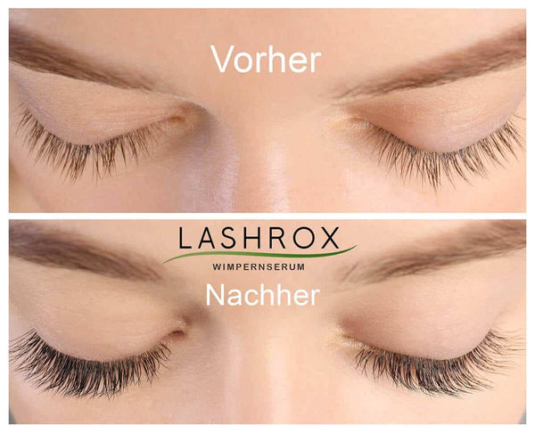 ROXUNITED Cosmetics LASHROX Wimpernserum ohne Hormone Wimpernwachstum Augenbrauenserum