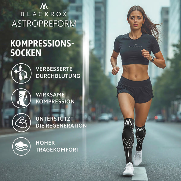 BLACKROX Kompressionsstrümpfe Astropreform WINGROX