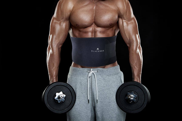BLACKROX Waist Trimmer Fitnessgürtel Schwitzgürtel