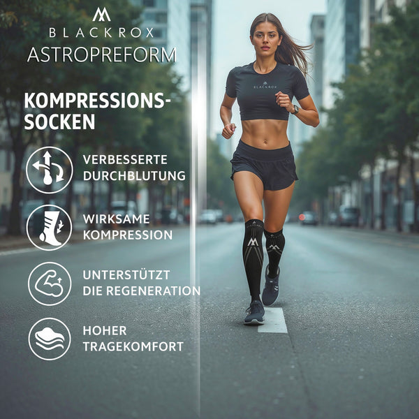 BLACKROX Kompressionsstrümpfe ASTROPREFORM V1
