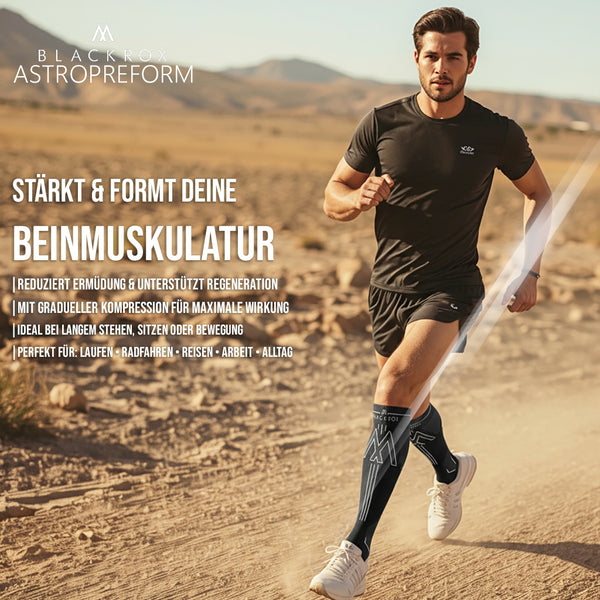 BLACKROX STYRIOM ACTIVE Kompressionsstrümpfe – Sport & Alltag (1 Paar)