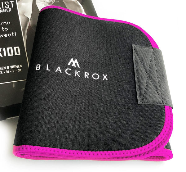 BLACKROX Waist Trimmer Fitnessgürtel Schwitzgürtel